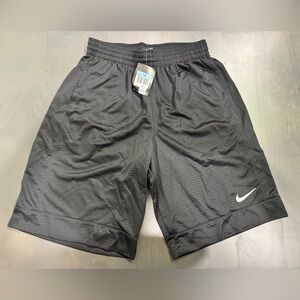 NWT Mens Black Nike Athletic Running Basketball Shorts Size Medium